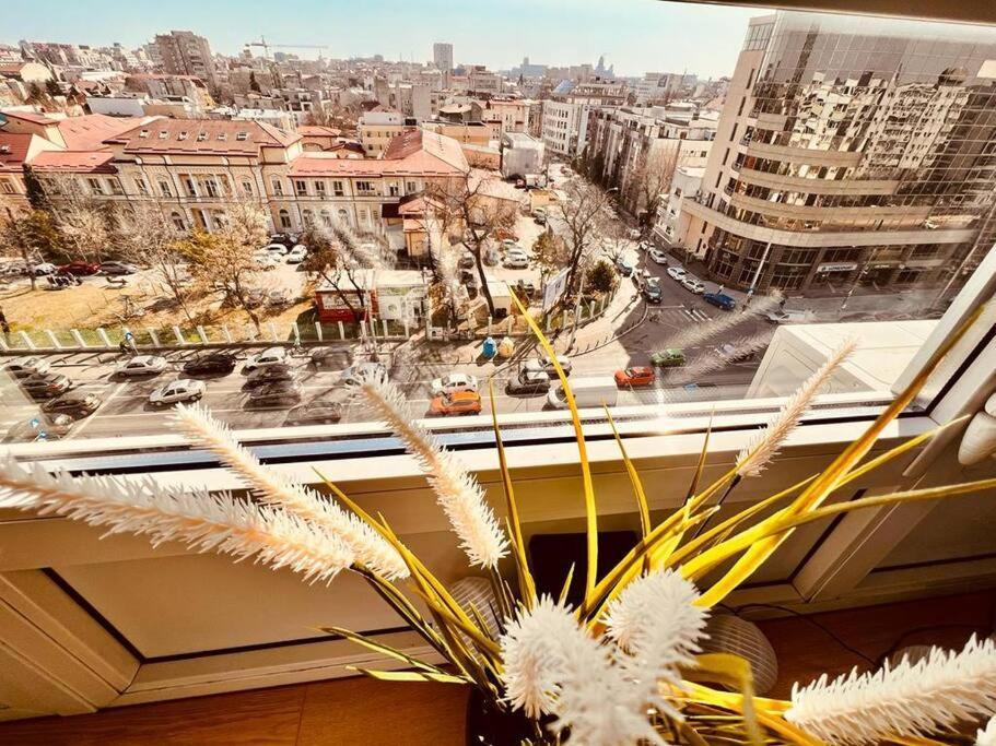 Apartamento City View Studio In The Heart Of Bucarest Exterior foto